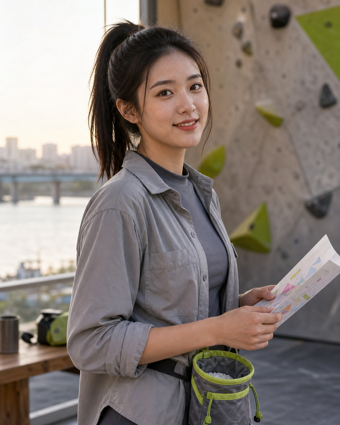 陆遥 — fully fictional adult character portrait
